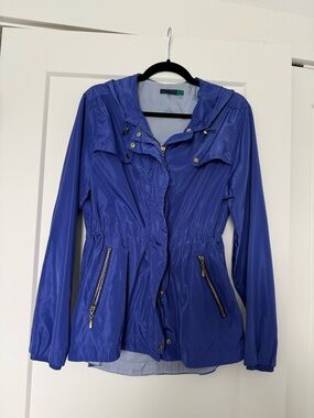 Women’s Utility Hooded Jacket in Purple